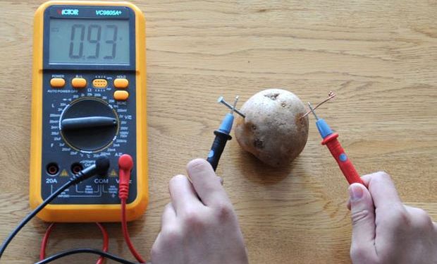 Электричество из картофеля