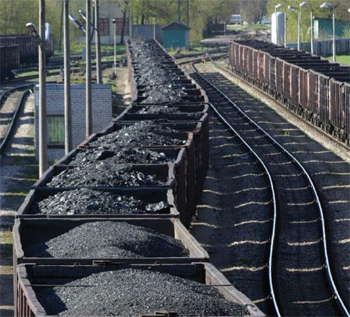 запасы угля в украине 