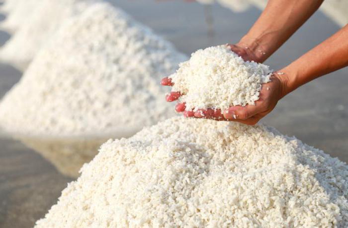 поваренная соль ее характеристика и запасы