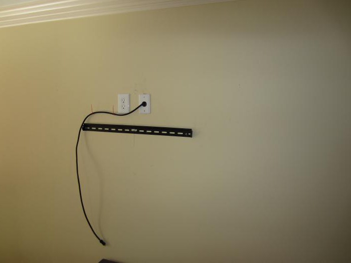 телевизор на стене как спрятать провода 