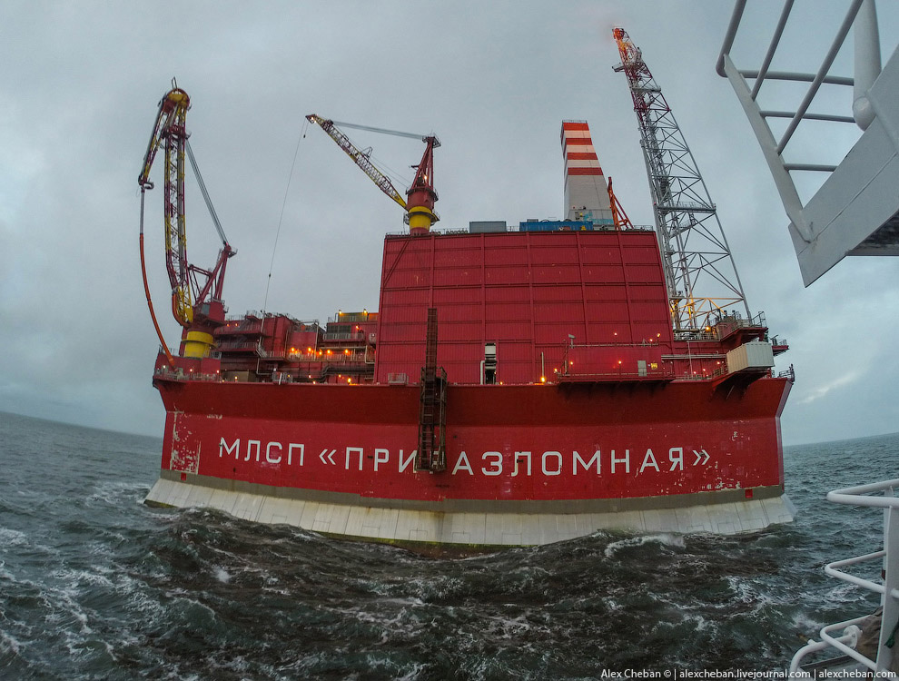 How extract oil in the Arctic on the Prirazlomnaya platform 29