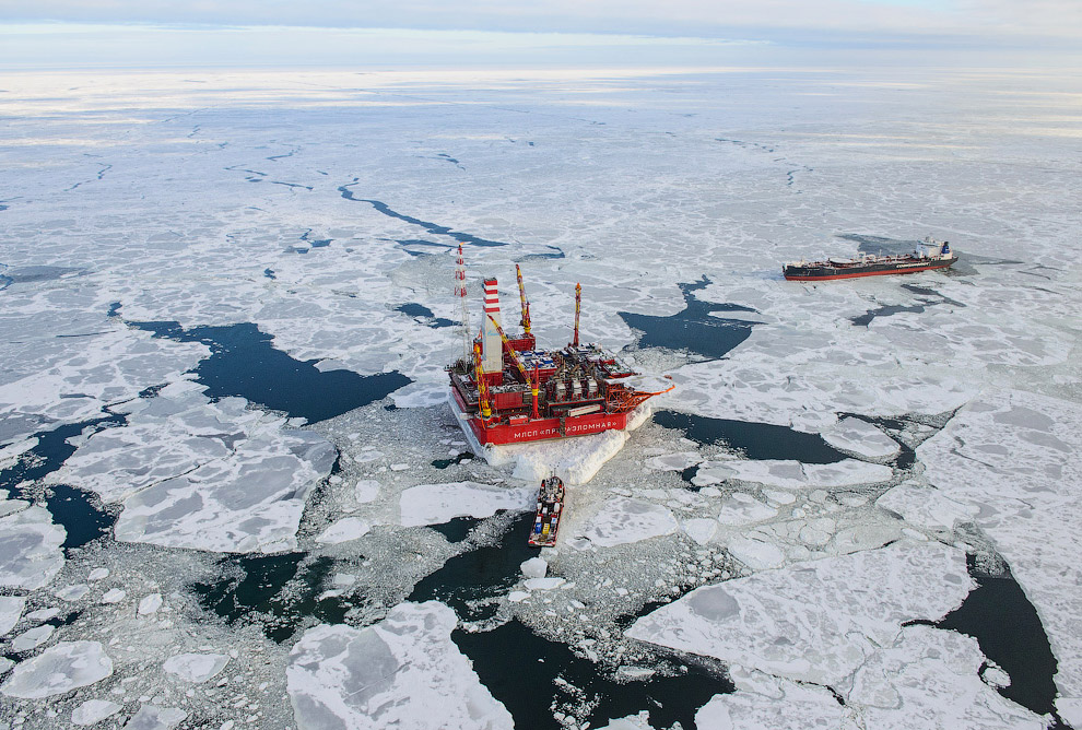 How extract oil in the Arctic on the Prirazlomnaya platform 33