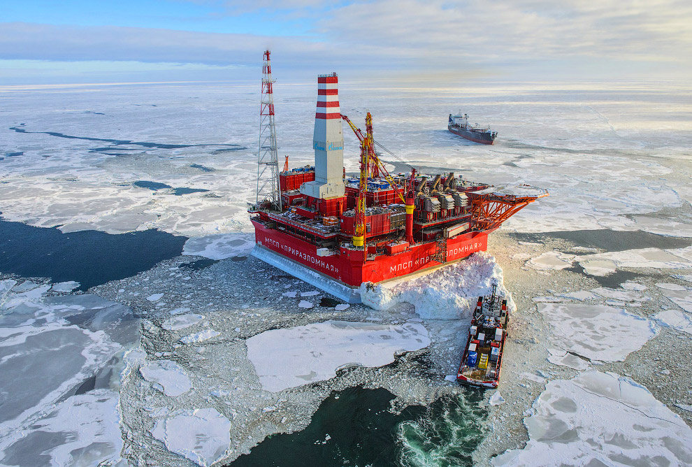 How extract oil in the Arctic on the Prirazlomnaya platform 36