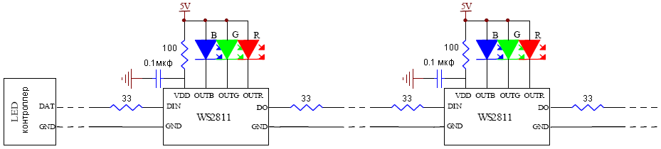 WS2811-typical-application-example-5V