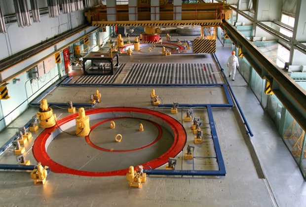 Центральный зал Билибинской АЭС