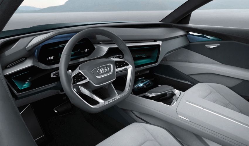 koncept avto | audi q6 e tron 2018 2 | Audi Q6 e tron (Ауди Ку 6) 2018 | Audi Q6 
