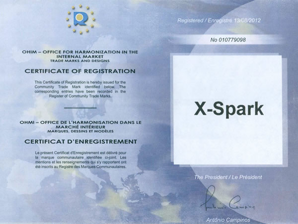 X Spark торговая марка
