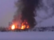 В Республике Коми горит нефтяная скважина ЛУКОЙЛа
