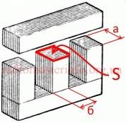 набор сердечника из электротехнической стали