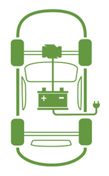 Схема работы электрического автомобиля