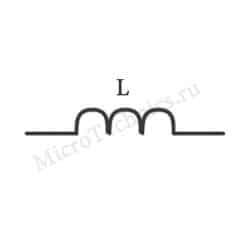Обозначение индуктивности