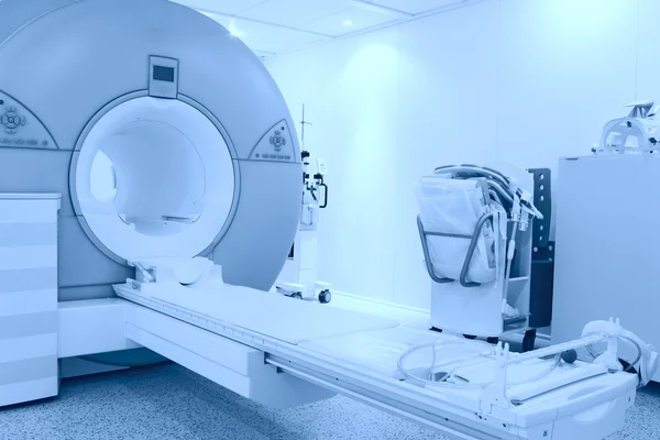 Номер с МРТ машина — стоковое фото