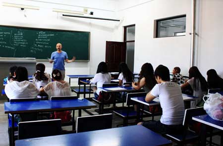 преподаватель в Китае